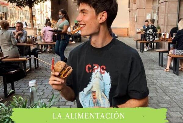 La alimentación y las encías.